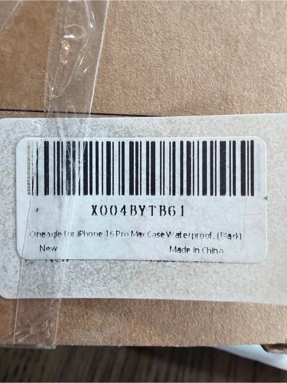 Never Used iPhone 16 Pro Waterproof Black Phone Case